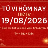 Tử vi hôm nay Thứ Tư ngày 19/08/2026 - 12 con giáp chi tiết nhất 2 12 con giap 19 08 2026 249869819f36