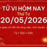 Tử vi hôm nay Thứ Tư ngày 20/05/2026 - 12 con giáp chi tiết nhất 2 12 con giap 20 05 2026 ae39ba95a516