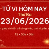 Tử vi hôm nay Thứ Ba ngày 23/06/2026 - 12 con giáp chi tiết nhất 14 12 con giap 23 06 2026 cb2230efef71