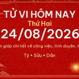 Tử vi hôm nay Thứ Hai ngày 24/08/2026 - 12 con giáp chi tiết nhất 15 12 con giap 24 08 2026 95cf5324a04a