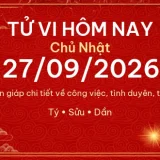Tử vi hôm nay Chủ Nhật ngày 27/09/2026 - 12 con giáp chi tiết nhất 3 12 con giap 27 09 2026 50b51214d20c