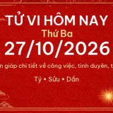 Tử vi hôm nay Thứ Ba ngày 27/10/2026 - 12 con giáp chi tiết nhất 2 12 con giap 27 10 2026 25392b507c0d