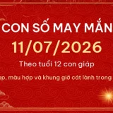 Con số may mắn hôm nay 11/07/2026 theo tuổi 13 con so may man 11 07 2026 fbd3ac2a418e