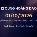 12 cung hoàng đạo ngày 01/10/2026 - Dự báo tình yêu, công việc và tài lộc 14 cung hoang dao 01 10 2026 c94292cf91dc