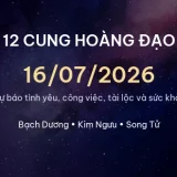 12 cung hoàng đạo ngày 16/07/2026 - Dự báo tình yêu, công việc và tài lộc 1 cung hoang dao 16 07 2026 bc2919eda07a